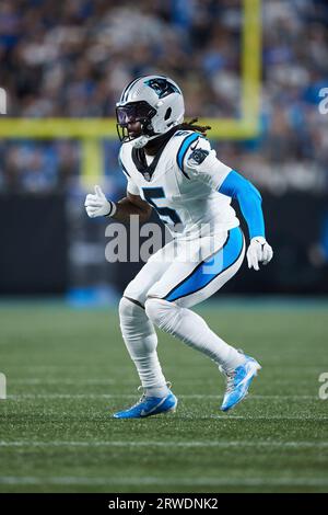 Carolina Panthers wide receiver Laviska Shenault Jr. (5) on