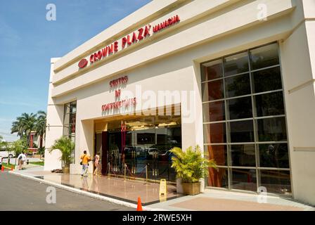 Entrance to the convention center at the Crowne Plaza Hotel in Managua, Nicaragua, Central America Stock Photo