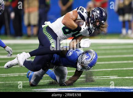 Philadelphia Eagles safety C.J. Gardner-Johnson (23) in the first half of  an NFL football game against the Detroit Lions in Detroit, Sunday, Sept.  11, 2022. (AP Photo/Duane Burleson Stock Photo - Alamy