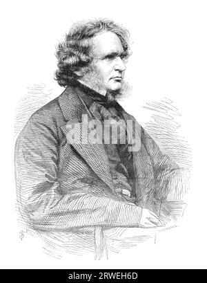 Edward George Geoffrey Smith-Stanley, 14th Earl of Derby, KG, PC (29 March 1799 ? 23 October 1869) was an English statesman, three times Prime Stock Photo