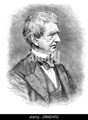 William Henry Seward, Sr. (1801-1872) was the 12th Governor of New York, United States Senator and the United States Secretary of State under Abraham Stock Photo