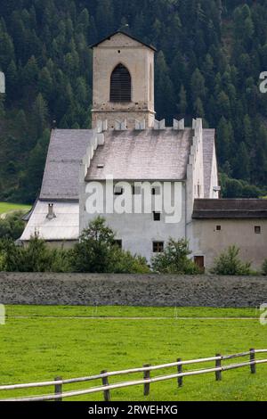 The Carolingian monastery complex of St. Johann in Muestair Stock Photo