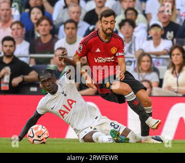 Yves Bissouma #8 Of Tottenham Hotspur During The Premier League Match ...