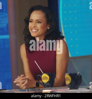 September 18, 2023 Linsey Davis on Good Morning America in New York. September 18, 2023 Credit: RW/MediaPunch Stock Photo