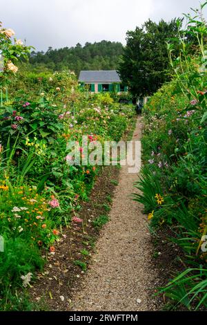 The Claude Monet Garden in Giverny/France Stock Photo