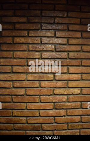 Closeup of an exposed brick wall Stock Photo
