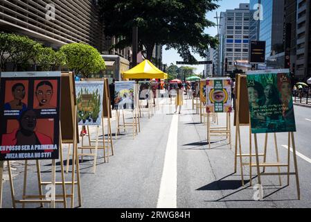 Exposição em 14 cidades do país pede ministra negra no STF - 25/09/2023 -  Pretos Olhares - Folha