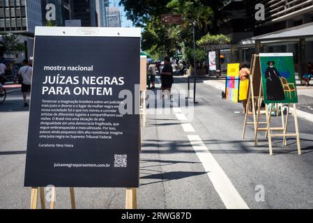 Exposição em 14 cidades do país pede ministra negra no STF - 25/09/2023 -  Pretos Olhares - Folha