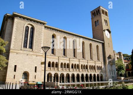 Winthrop Hall and Clock Tower at the University of Western Australia Campus, Western Australia Stock Photo