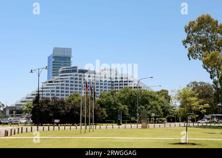 Luxury Crown Perth, Resort and Casino Burswood, Perth Western Australia Stock Photo