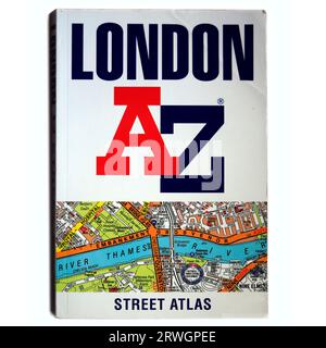 London A-Z Street Atlas - map book - Book cover, white background