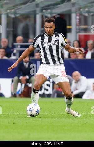 Milano, Italia. 19th Sep, 2023. Milano, Italy - september 18 2023 -A.C. Milan vs Newcastle United fc Champions League - murphy jacob newcastle Credit: Kines Milano/Alamy Live News Stock Photo