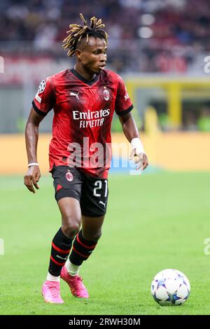 Milano, Italia. 19th Sep, 2023. Milano, Italy - september 18 2023 -A.C. Milan vs Newcastle United fc Champions League - samuel chukueze a.c. milan Credit: Kines Milano/Alamy Live News Stock Photo