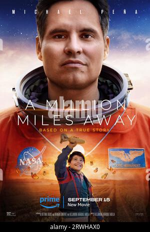 A Million Miles Away poster  Michael Pena Stock Photo