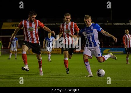 Hartlepool United's Ollie Finney during the Vanarama National League match  between Altrincham and Hartlepool United at