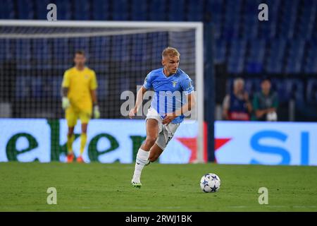 Rome, Italy. 19th Sep, 2023. ***** in action during the Uefa Champions League match between SS Lazio and Atletico de Madrid at Stadio Olimpico Rome Italy on 19 September 2023. Credit: Nicola Ianuale/Alamy Live News Stock Photo