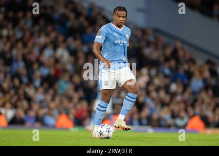 Manuel Akanji #25 of Manchester City during the Premier League