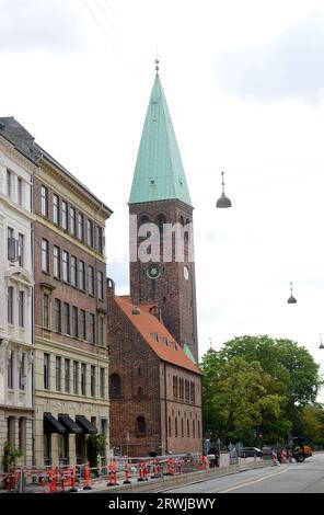 St. Andrew's Church in Copenhagen, Denmark. Stock Photo