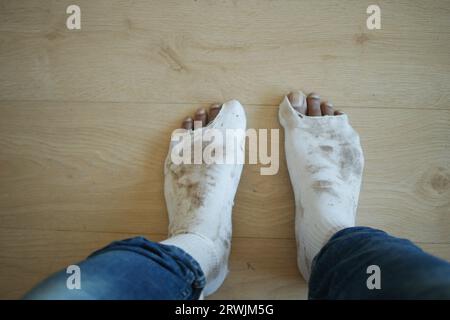 Feet dirty socks hi-res stock photography and images - Page 4 - Alamy