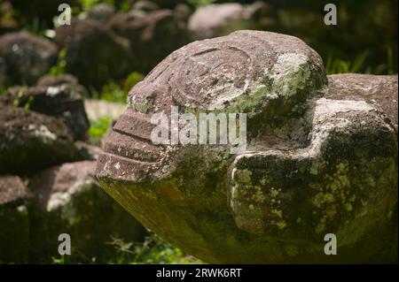 Marquesas Hiva Stock Photo