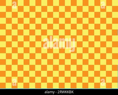 yellow check design vector image Stock Vector