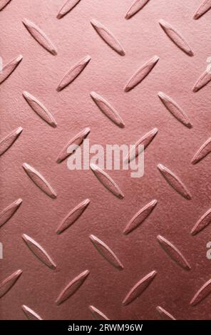 Artistic surface texture of light mahogany metal flooring Stock Photo