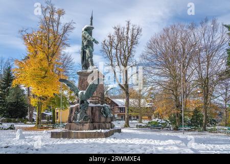 Andreas Hofer Monument at Bergisel - Innsbruck, Austria Stock Photo