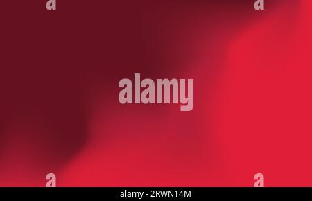 Abstract blurred gradient mesh background vector. Modern smooth design template with soft red colors blend. Suitable for poster, decoration Stock Vector