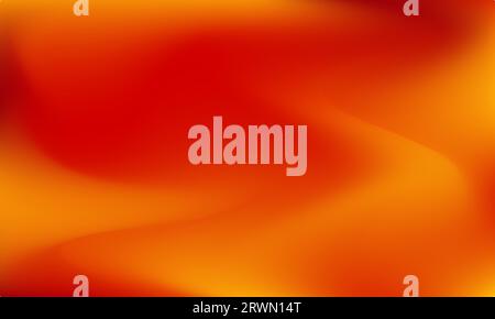 Abstract background vector illustration on gradient mesh design style. Elegant yellow and bright orange colors blend. Ideas for website, wallpaper Stock Vector