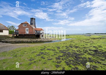 The  Old Mill,  Langstone Quay, Chichester Harbour on the Solent, Hampshire, southern England, UK Stock Photo