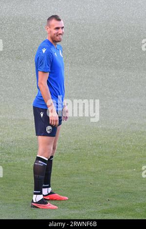 Pilsen, Czech Republic. 20th Sep, 2023. Tomas Chory of Viktoria Plzen attends the training session prior to the soccer European Conference League match Viktoria Plzen vs FC Ballkani in Pilsen, Czech Republic, September 20, 2023. Credit: Miroslav Chaloupka/CTK Photo/Alamy Live News Stock Photo