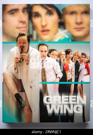 Cover of the season one DVD box set of UK comedy TV series Green Wing, which was originally show on Channel 4 Stock Photo