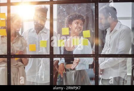 Startup and implementation of a small business project. Stock Photo