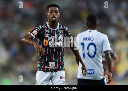 KENO of Fluminense during the match between Fluminense and Cruzeiro as part of Brasileirao Serie A 2023 at Maracana Stadium on September 20, 2023 in Rio de Janeiro, Brazil. Stock Photo