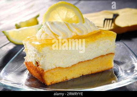 Lemon cake Stock Photo