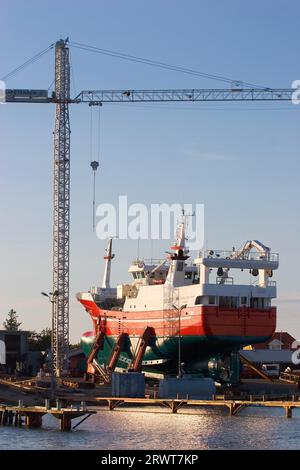 Shipyard in Skagen, Denmark Stock Photo