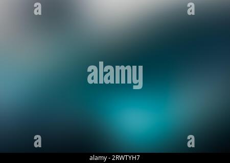 blue gradient background and abstract illustration of deep water Stock Photo
