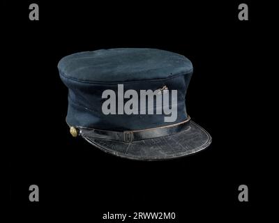 Service dress cap worn by Rear Admiral David G. Farragut  during the Battle of Mobile Bay. AF*17392. Stock Photo