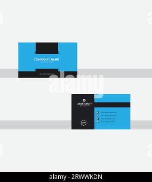 Modern creative business card design Stock Vector