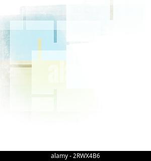 Abstract  background with geometric elements and futuristic modern shapes Stock Photo