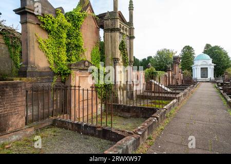 Robert Burns Mausoleum in St Michael's Church yard, Dumfries, Scotland Stock Photo