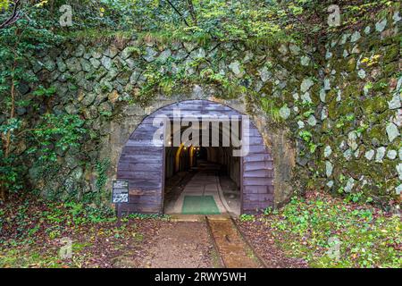 Sado Gold Mine Entrance to Takato Keng Stock Photo