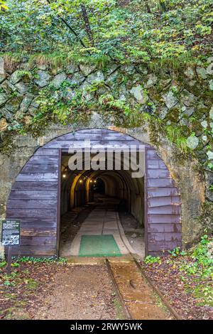 Sado Gold Mine Entrance to Takato Keng Stock Photo