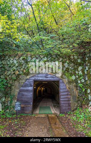 Sado Gold Mine Entrance to Takato Keng Stock Photo