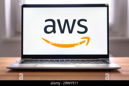 AWS - Amazon Web Services Stock Photo