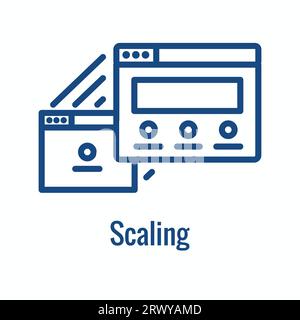 Kubernetes Development Environment Icon Showing Benefit Stock Vector
