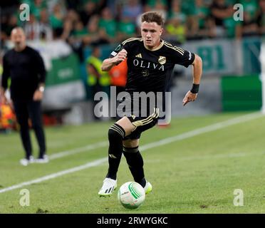 Budapest, Hungary. 21st September, 2023. Stefan Kovac of FK