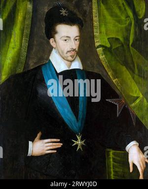 Henry III of France, Henry III (1551 – 1589) King of France from 1574 until  1589 Stock Photo