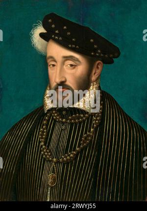 Henry II (1519 – 1559) King of France from 31 March 1547 - 1559. Stock Photo