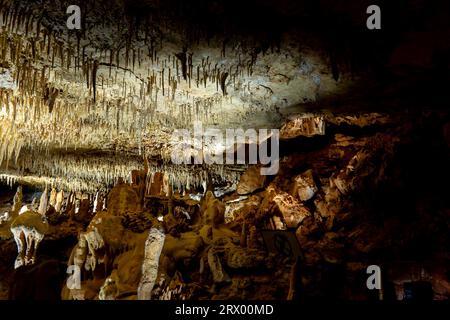 natural bridge caverns Stock Photo